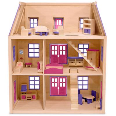 Игровой набор Melissa&Doug Многоэтажный Деревянный Домик (MD4570)