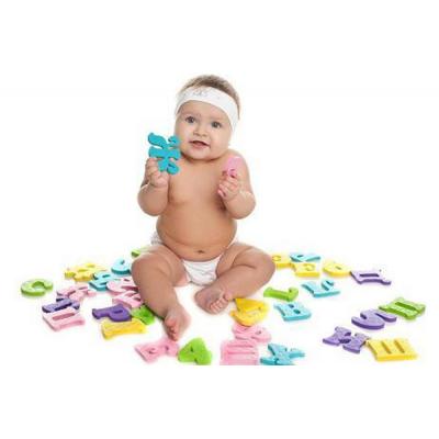 Игрушка для ванной KinderenOK Буквы и цифры (91113)