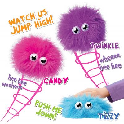 Интерактивная игрушка Flufflings Лохматик Кэнди Веселые прыжки (28101)