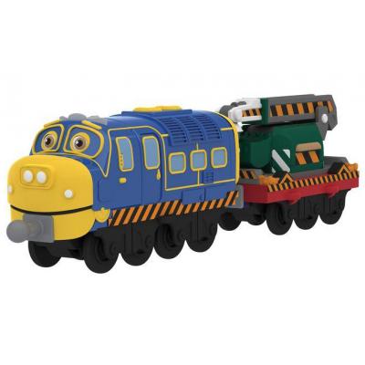 Интерактивная игрушка Tomy Chuggington Брюстер с вагоном-экскаватором (LC54125)