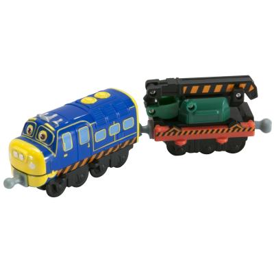Интерактивная игрушка Tomy Chuggington Брюстер с вагоном-экскаватором (LC54125)