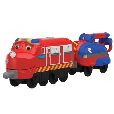 Интерактивная игрушка Tomy Chuggington Вилсон со спасательным вагоном (LC54123)