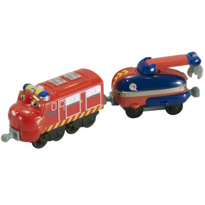 Интерактивная игрушка Tomy Chuggington Вилсон со спасательным вагоном (LC54123)