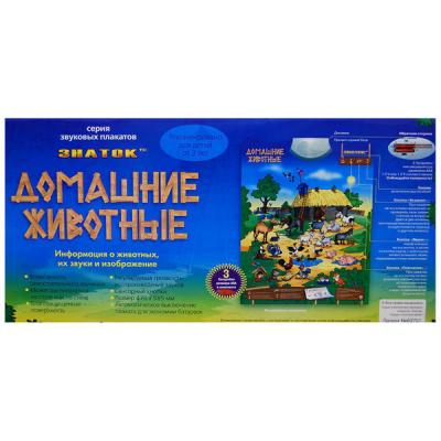 Интерактивная игрушка Знаток Домашние животные (REW-K042)