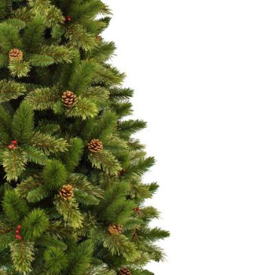 Искусственная елка Triumph Tree Dewberry зеленая с шишками и ягодами ежевики 1,85 м (8718861155341)