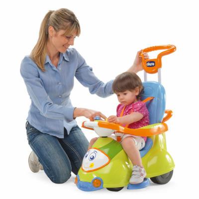 Каталка Chicco Машина 4 в 1 зеленая (60703.20)