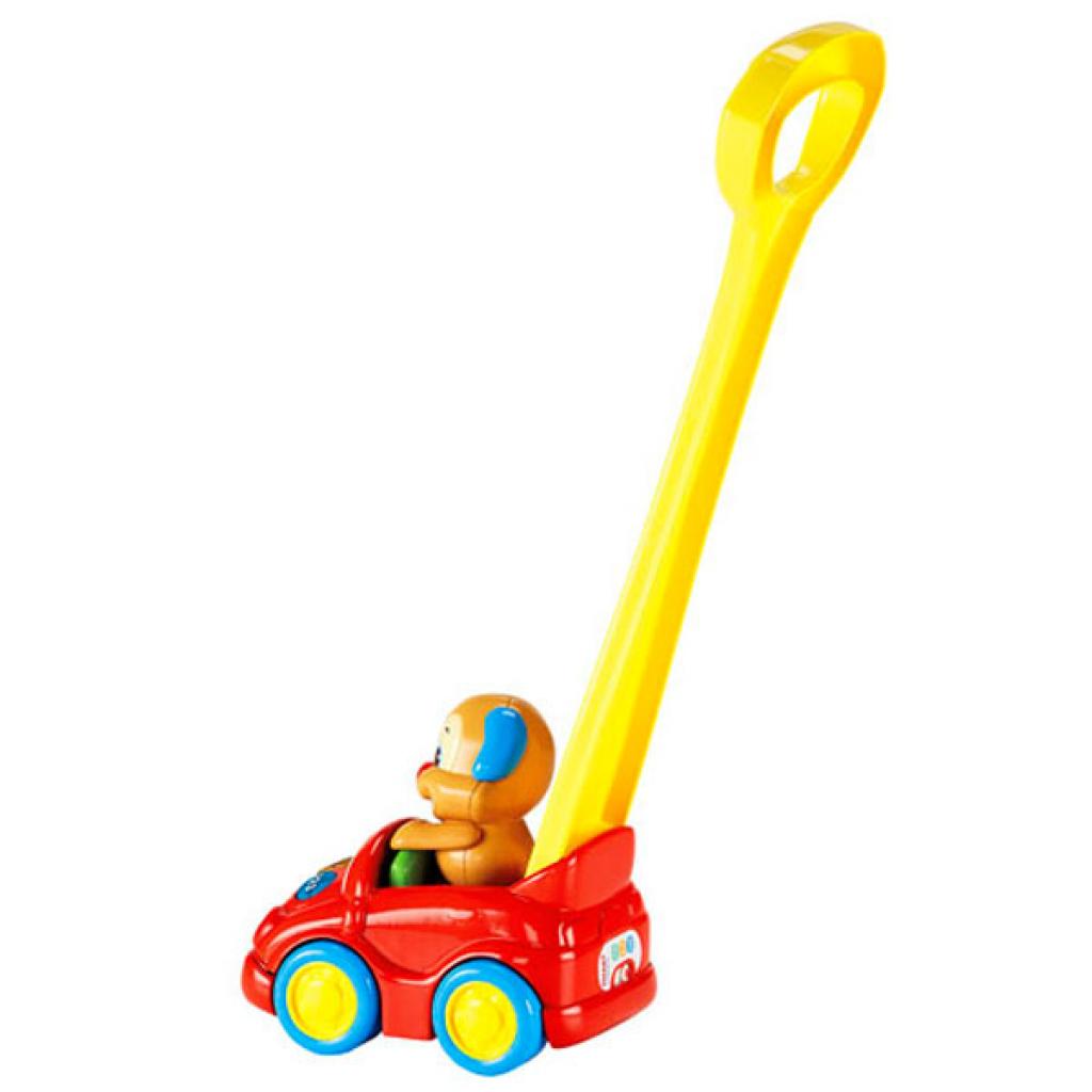 Каталка Fisher-Price Щенок на машине с технологией Smart Stages (рус.) (DLK66)