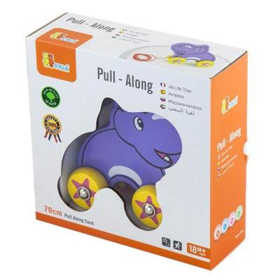 Каталка Viga Toys Бегемот (50092)