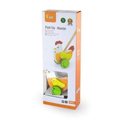 Каталка Viga Toys Курочка (50964)