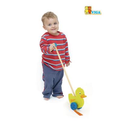 Каталка Viga Toys Утенок (50961)