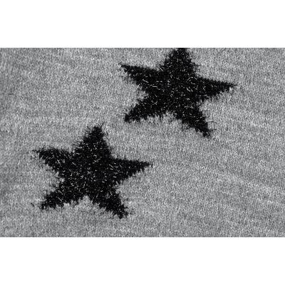 Кофта Breeze джемпер серый меланж со звездочками (T-104-98G-gray)