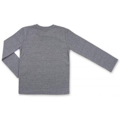 Кофта Breeze с рисунком кепки и кроссовок (8151-116/B-gray)