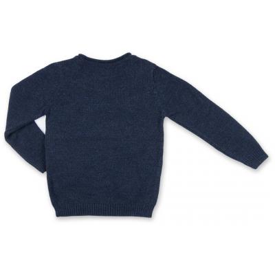 Кофта Breeze с серебряными сердечками (T-096-122/G-dark blue)