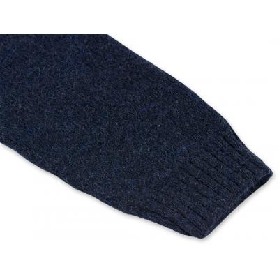Кофта Breeze с серебряными сердечками (T-096-122/G-dark blue)