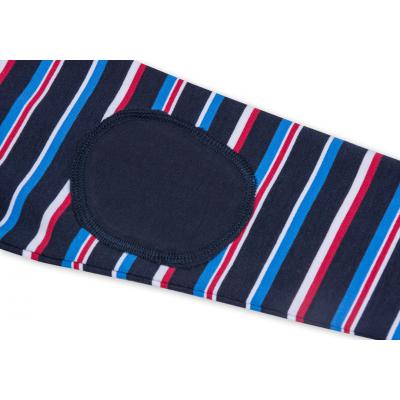 Кофта Breeze синяя с красным в полосочку (8107-92B-blue-red)