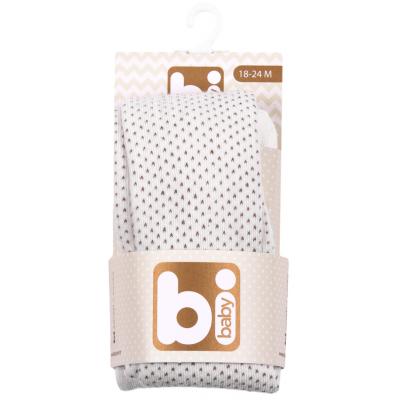 Колготки Bibaby для девочек в точечку белые (68001-92/G-white)