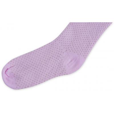 Колготки Bibaby для девочек в точечку розовые (68001-92/G-pink)