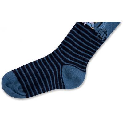 Колготки BNM для мальчиков с мишкой синие (M0C0301-0836-3-4/B-blue)