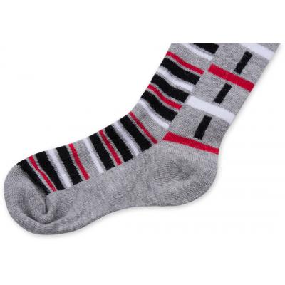Колготки BNM в разноцветные полоски (M0C0301-1037-5B-gray)