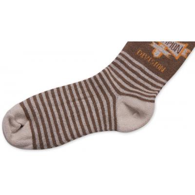 Колготки UCS SOCKS полосатые "Champion" (M0C0301-0875-5B-brown)