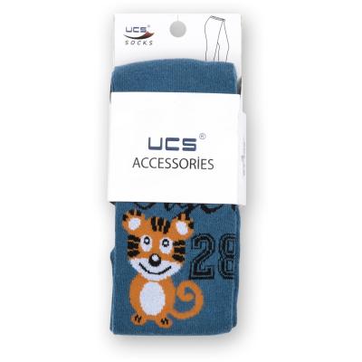 Колготки UCS SOCKS "Tiger" синие (M0C0301-0857-3B-blue)