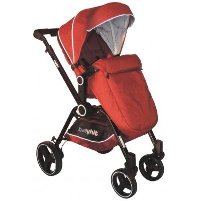 Коляска BabyHit 2 в1 Cube Red (14061)