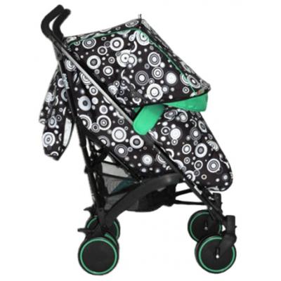 Коляска BabyHit Rainbow D200 Black-green (9766)