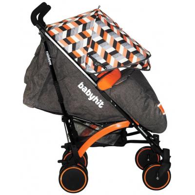 Коляска BabyHit Rainbow D200 Orange Diamond (14037)