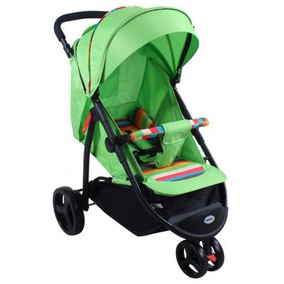 Коляска BabyHit Trinity Green strips (14142)
