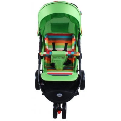 Коляска BabyHit Trinity Green strips (14142)