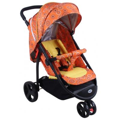Коляска BabyHit Trinity Orange circles (14140)