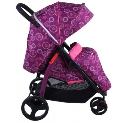 Коляска BabyHit Trinity Violet circles (14139)