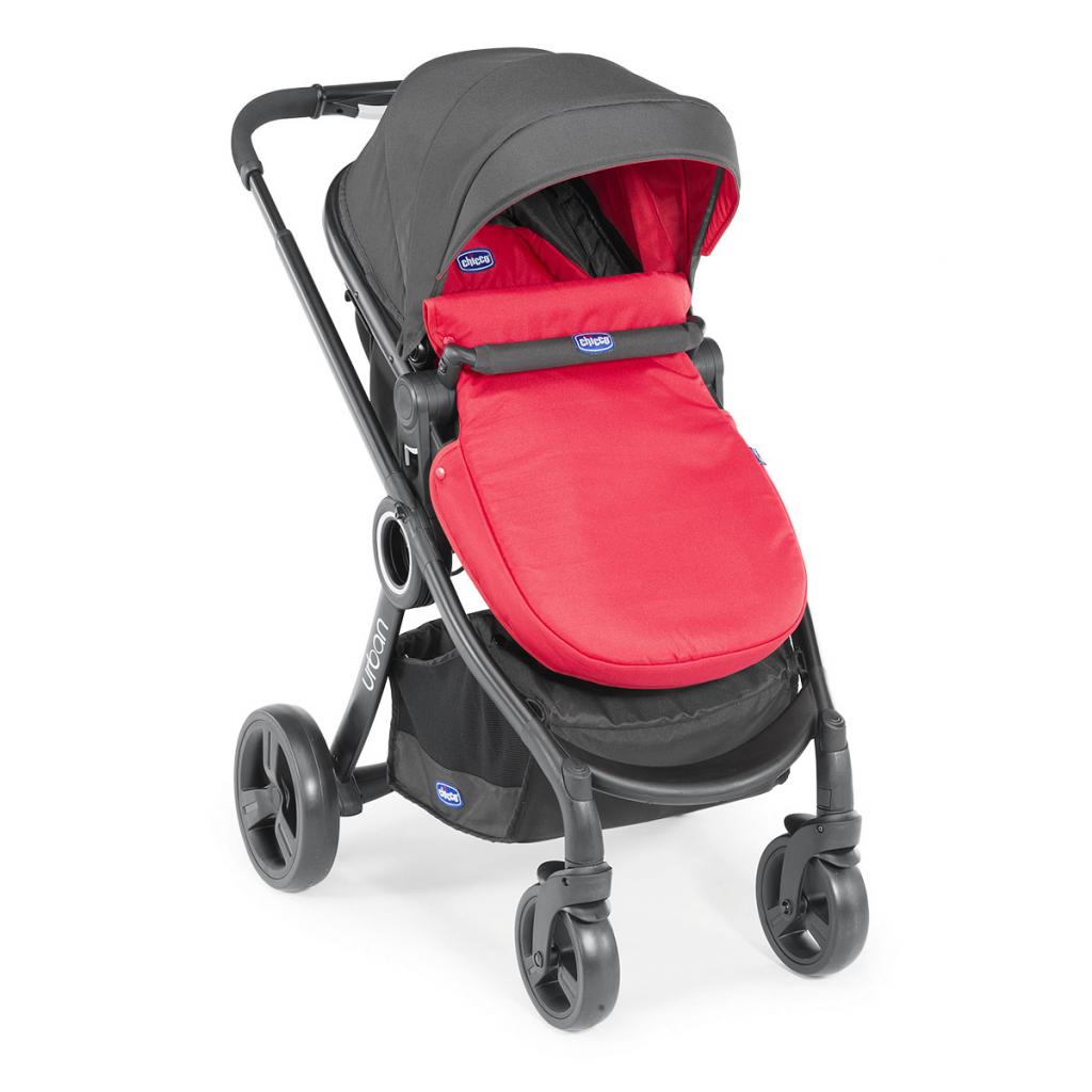 Коляска Chicco Urban Plus Stroller Black (текстиль не входит в комплект) (79418.95)
