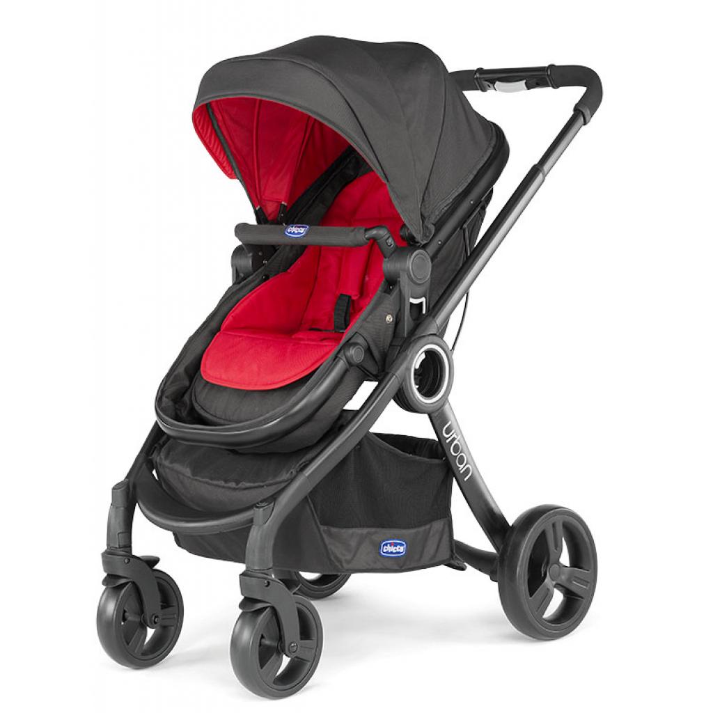 Коляска Chicco Urban Plus Stroller Black (текстиль не входит в комплект) (79418.95)
