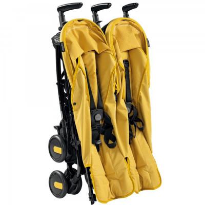 Коляска Peg-Perego Pliko Mini Twin Classico Mod Yellow (IP04280035EB45RO01)