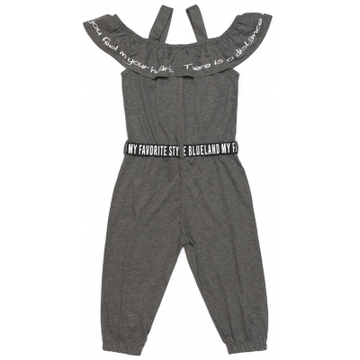 Комбінезон Blueland з оборкою (2476-116G-gray)
