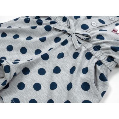 Комбінезон Breeze в горошок (15992-128G-gray)