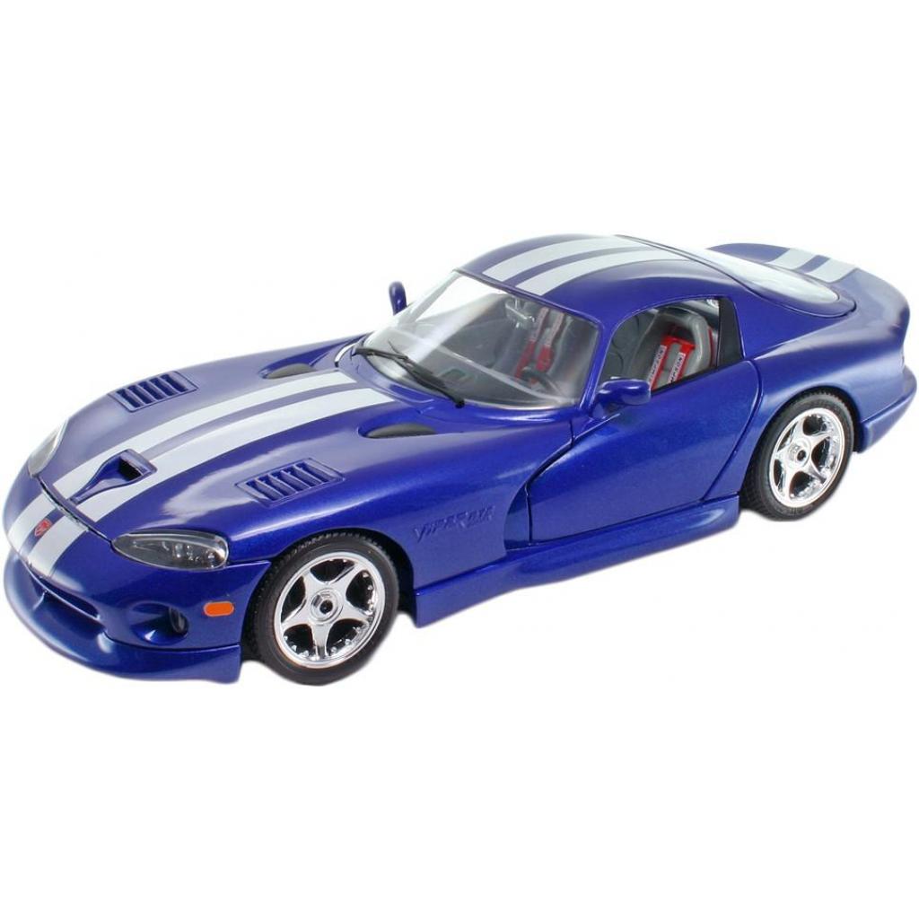 Конструктор Bburago Dodge Viper Gts Coupe (1996) (синий, 1:24) (18-25023)