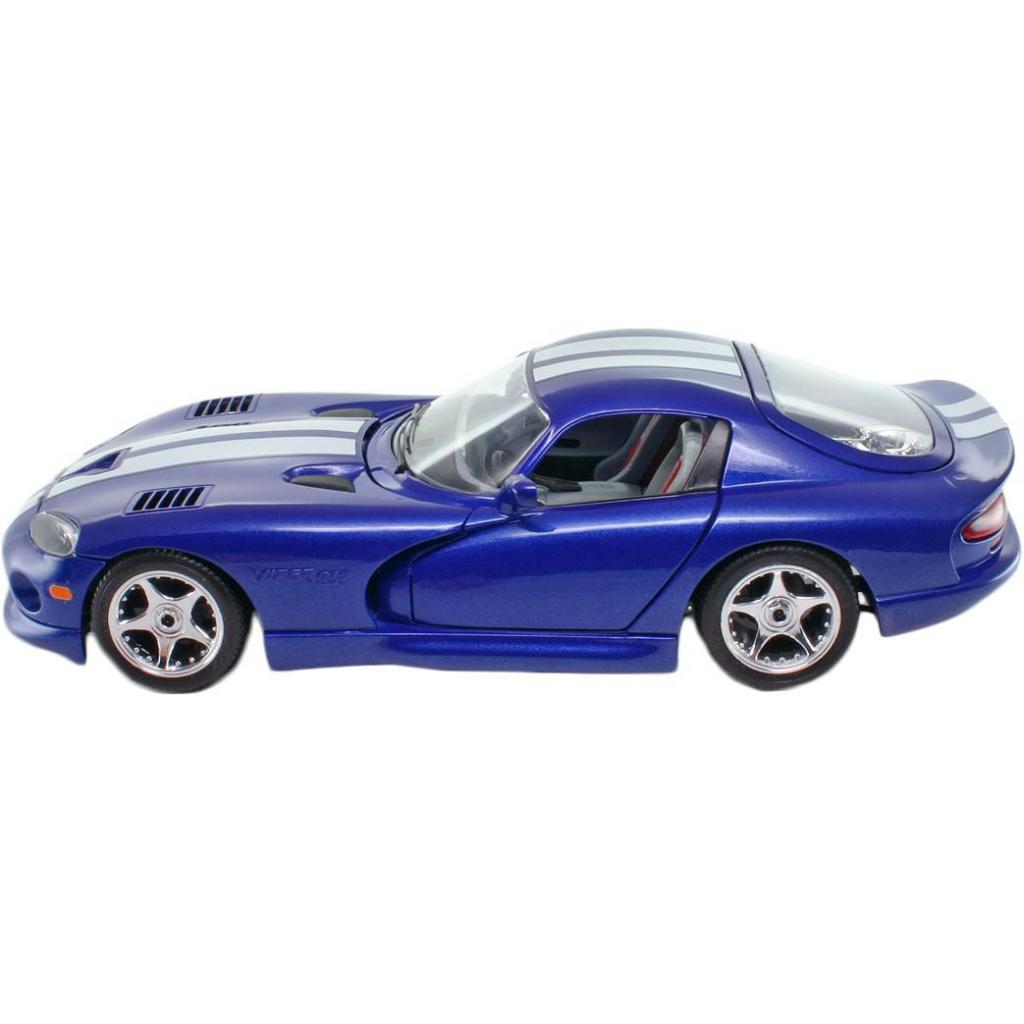 Конструктор Bburago Dodge Viper Gts Coupe (1996) (синий, 1:24) (18-25023)