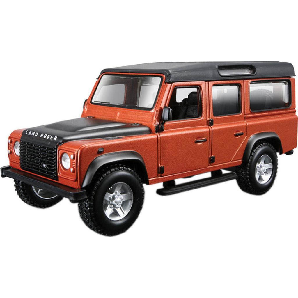 Конструктор Bburago Land Rover Defender 110 (коричневый металлик, 1:32) (18-45127)