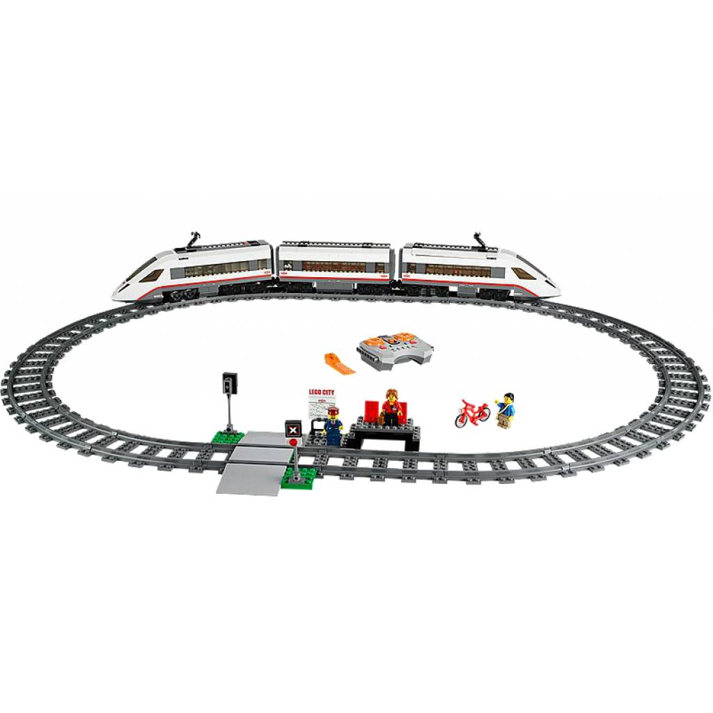 Конструктор LEGO City Скоростной пассажирский поезд (60051)