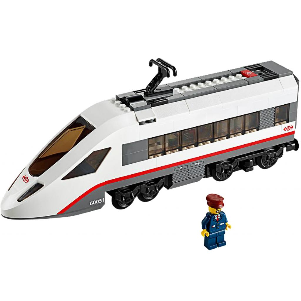 Конструктор LEGO City Скоростной пассажирский поезд (60051)