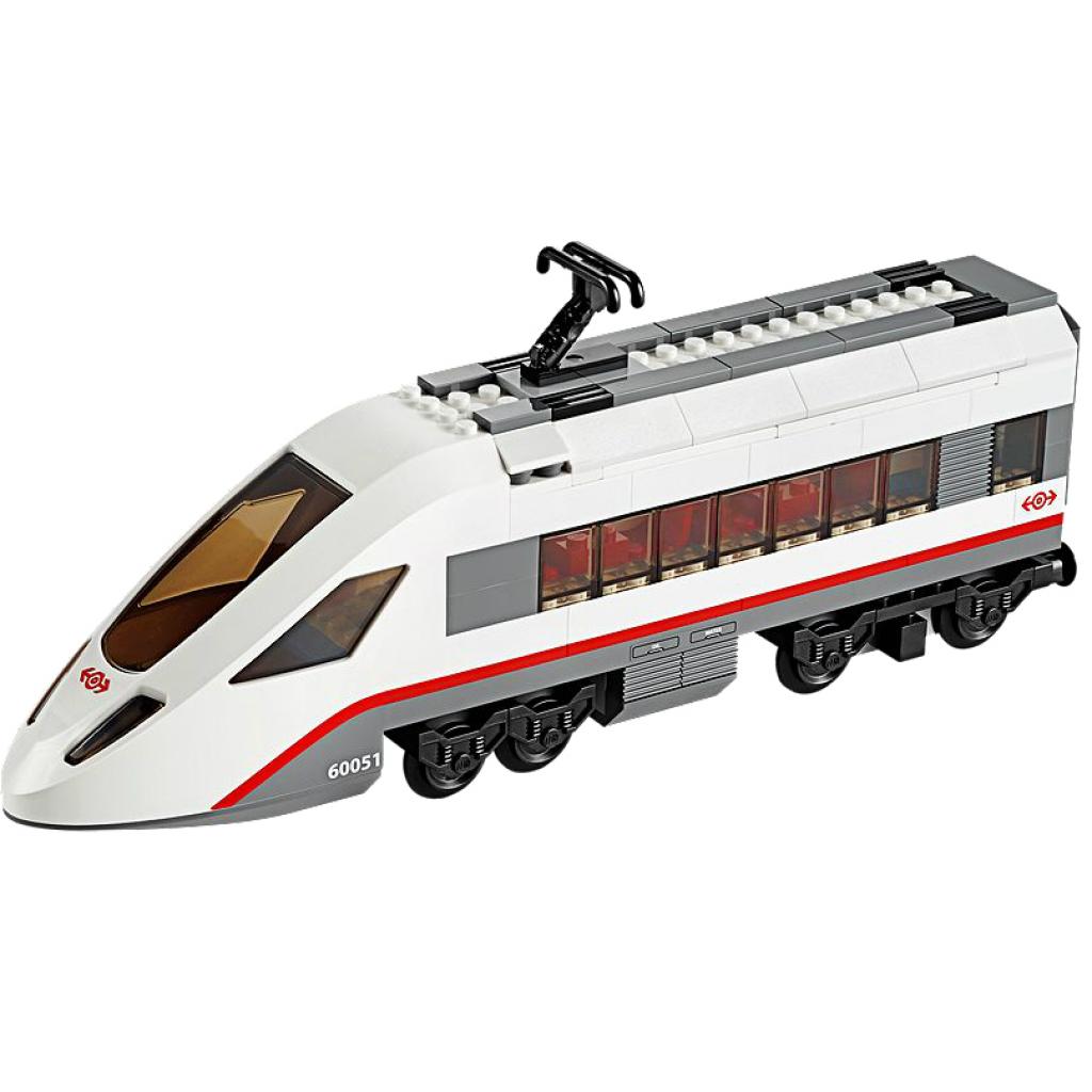 Конструктор LEGO City Скоростной пассажирский поезд (60051)
