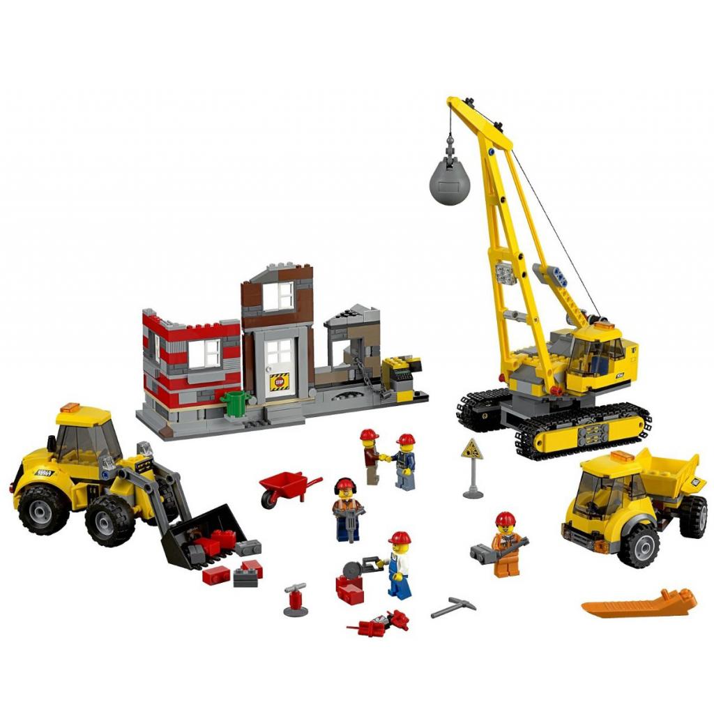 Конструктор LEGO City Снос старого здания (60076)