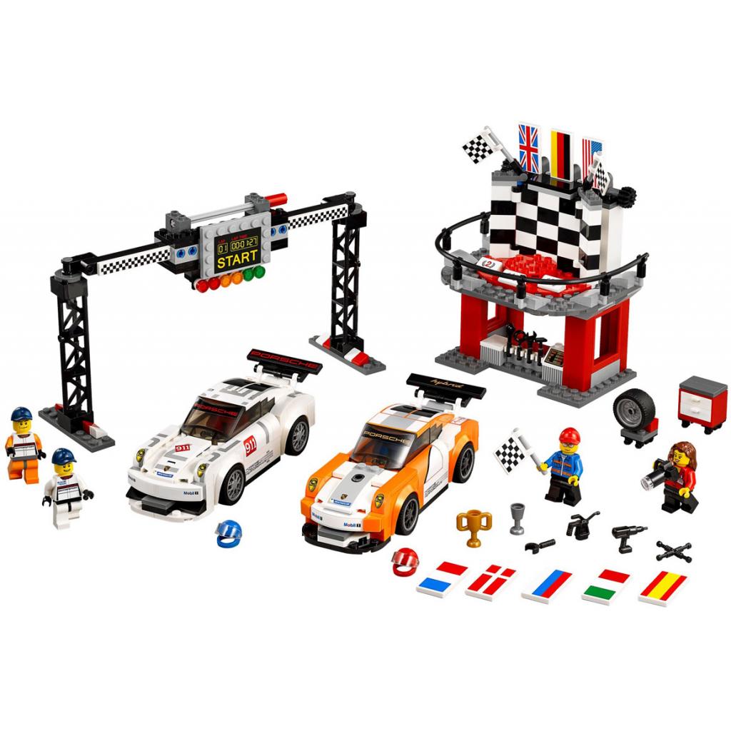 Конструктор LEGO Speed Champions Финиш Порше 911 GT (75912)