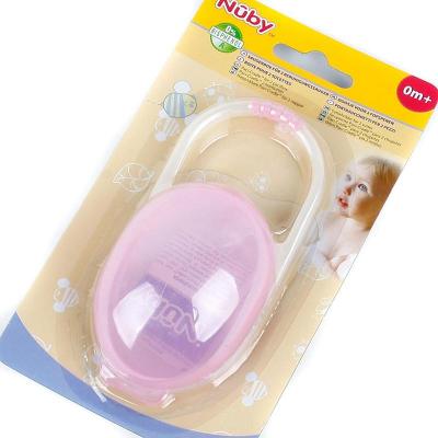 Контейнер для пустышек Nuby розовый (5912-1)