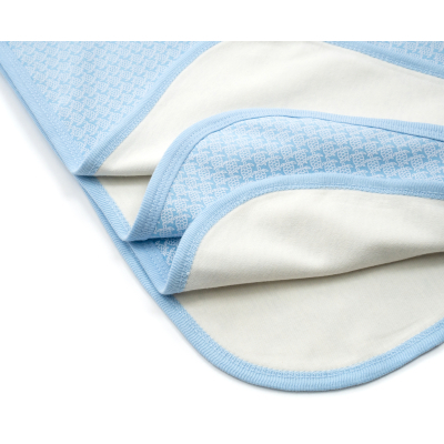 Ковдра дитяча Breeze трикотажна (BTS-475-blue)