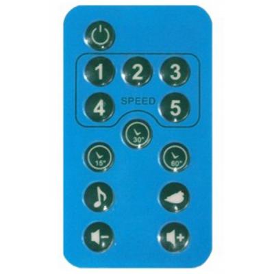 Кресло-качалка Alexis-Babymix SW102RC Blue с пультом ДУ (17341)