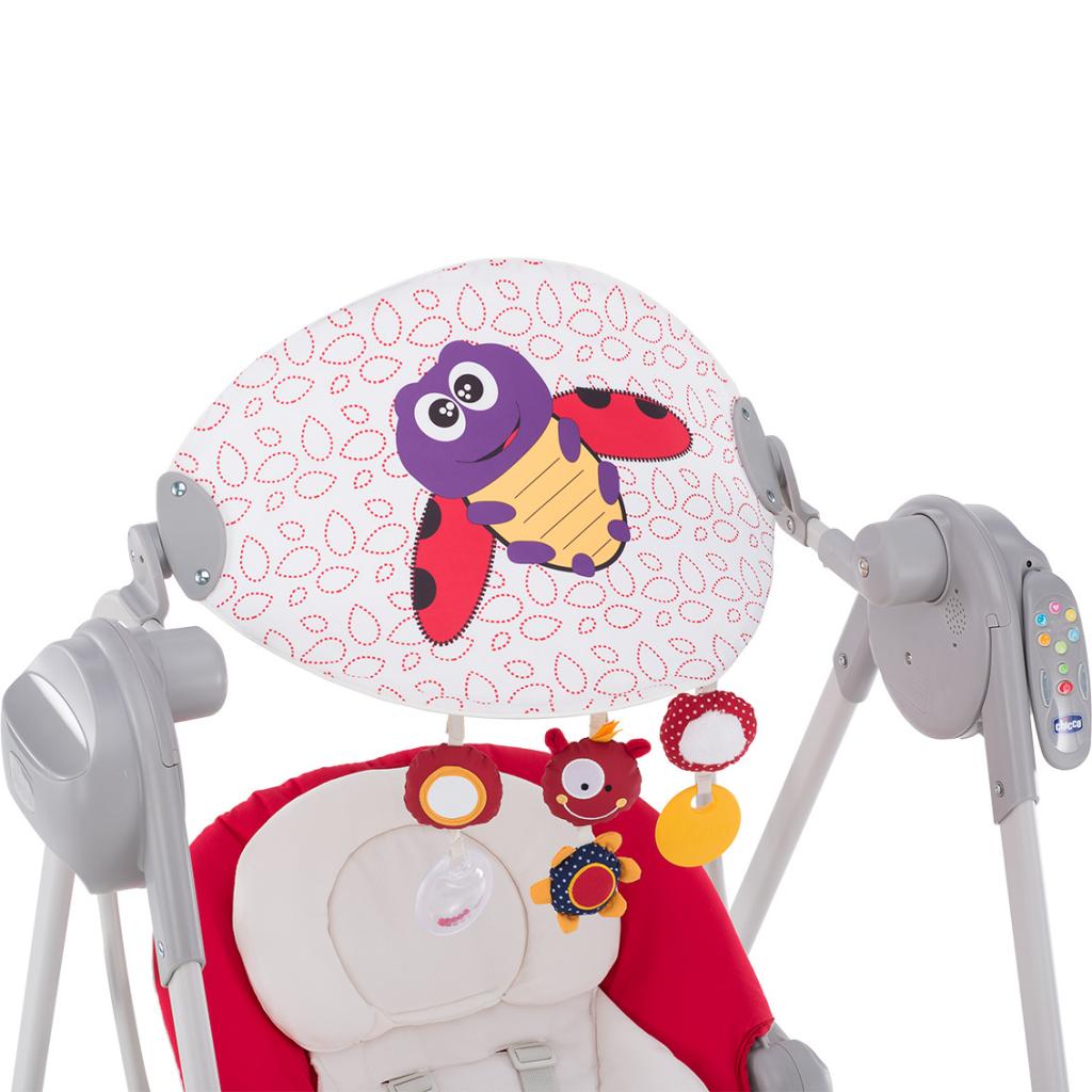 Кресло-качалка Chicco Polly Swing Up Red (79110.71)