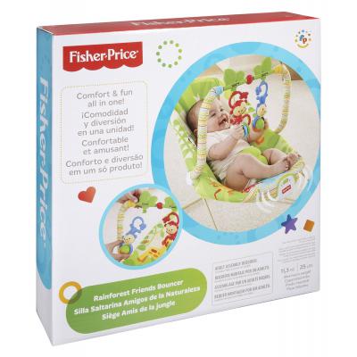 Кресло-качалка Fisher-Price Джунгли (BCG47)